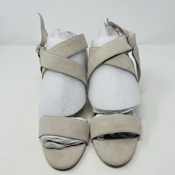 Journee Signature Collection Womens 10 Leather Hether Block Heel Sandals $119 - Picture 7 of 12